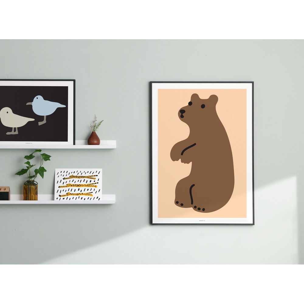 ArtPrint - Huggy Bear Brown – Bild 2